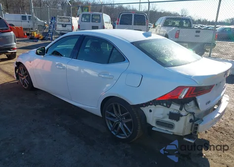 2016 Lexus Is 300 z USA, uszkodzony, nr VIN JTHCM1D24G5011467